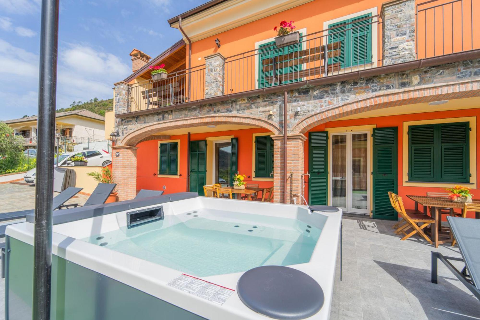 045B - Villetta Moderna 02-24E Con Vasca Idromassaggio In Giardino, Solo 15 Minuti Da Mare E Spiaggia - Posto Auto Gratuito San Lazzaro  Zewnętrze zdjęcie