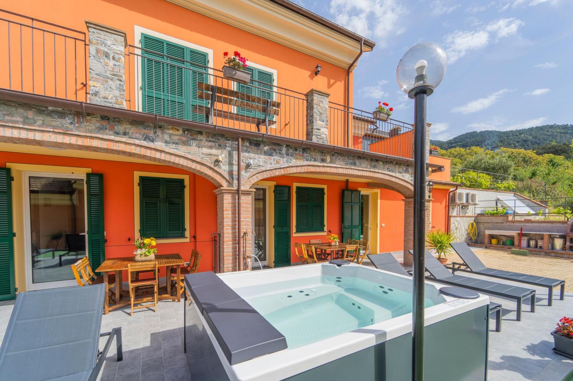 045B - Villetta Moderna 02-24E Con Vasca Idromassaggio In Giardino, Solo 15 Minuti Da Mare E Spiaggia - Posto Auto Gratuito San Lazzaro  Zewnętrze zdjęcie