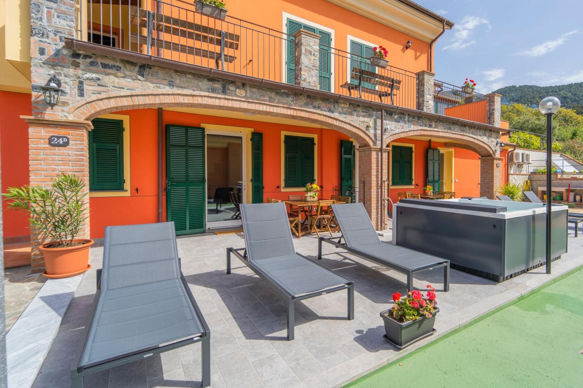 045B - Villetta Moderna 02-24E Con Vasca Idromassaggio In Giardino, Solo 15 Minuti Da Mare E Spiaggia - Posto Auto Gratuito San Lazzaro  Zewnętrze zdjęcie